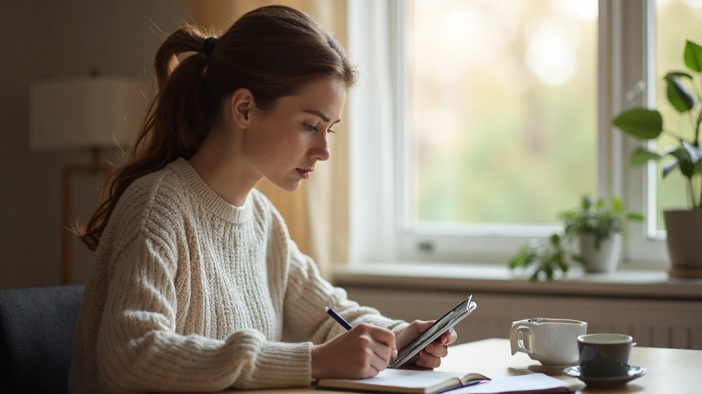 Профессиональная фотография студента с планшетом во время онлайн обучения